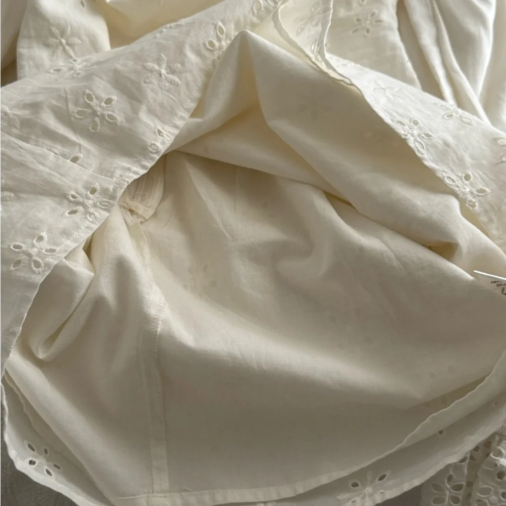 For Love And Lemons White Lace Mini Dress - Picture 13 of 14
